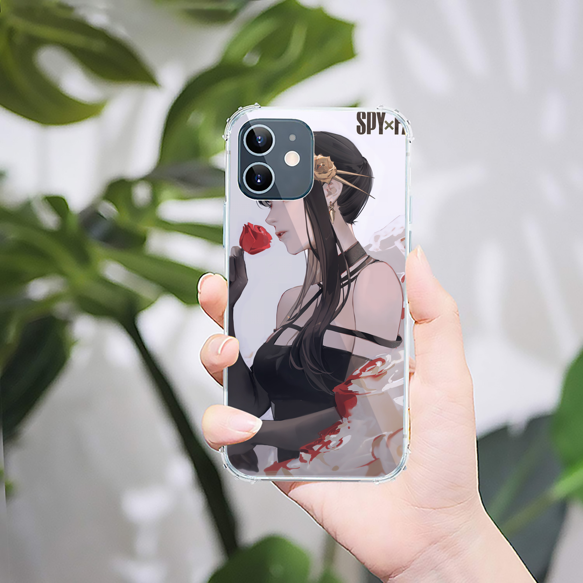 （画像用） SPY×FAMILY间谍家家酒 【iPhone 12シリーズ対応】透明スマホケース（クリアソフトケース）